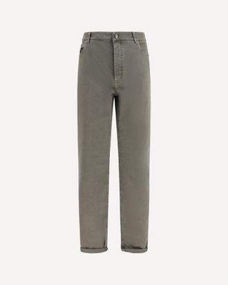 Brunello Cucinelli Jeans with turn-up hem Male 56