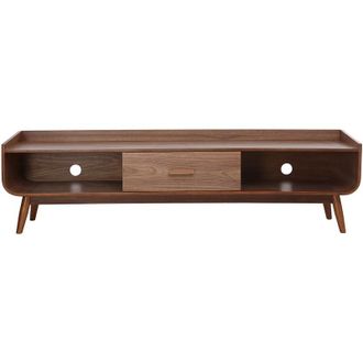 Miliboo Mobile TV vintage in legno noce 180 cm HALLEN