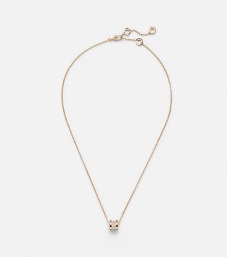 Bulgari B. zero1 18kt gold pendant necklace with diamonds