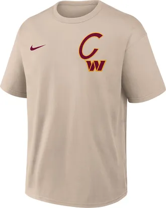 Nike Washington Commanders Rewind Max90 Nike Mens NFL T-Shirt in Brown | 04T605Y9E-BUN