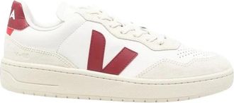 Veja V-90 Leather - Heren - Sneakers - Wit - 41 EU - Leer - Schoenen