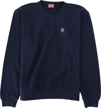 Kenzo Navy Blue Logo Sweatshirt