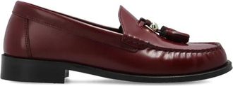 Furla College Loafer - Dames - Loafers - Rood - 40 EU - Leer - Schoenen