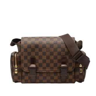 Louis Vuitton Pre-owned Cross Body Bags, female, Brown, Size: ONE SIZE Pre-owned The Reporter Melville
