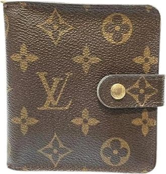 Louis Vuitton Pre-owned Wallets, male, Brown, Size: ONE SIZE Pre-owned Canvas wallets