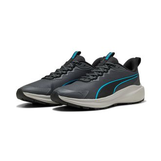 Puma Laufschuh PUMA SKYROCKET LITE TRAIL, Damen, Gr. 46, blau (dusky gray, speed blau), Textil, Schuhe Laufschuh