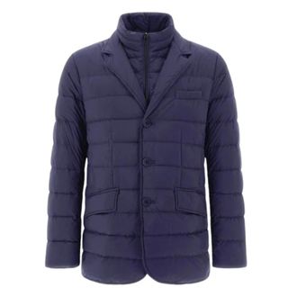 Herno Piumino - Heren - Jassen - Blauw - Maat: 2XL Nylon