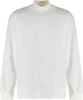 Stone Island T-shirt met lange mouwen - Wit