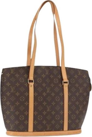 Louis Vuitton Pre-owned Canvas Tote Bag - Dames - Vintage Shopper - Bruin - ONE Size - Vintage