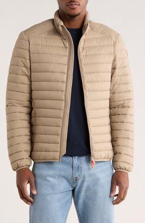 Save The Duck Alessandro Water Resistant Puffer Jacket in Dune Beige at Nordstrom Rack, Size Xx-Large