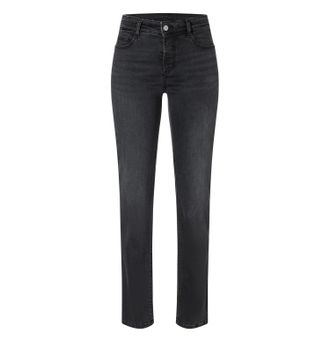 MAC Broeken Slim-fit-Jeans MAC DREAM, Damen, Gr. 32, L&auml;nge 30, clean schwarz used, Denim/Jeans, Obermaterial: 83% Baumwolle, 15% Polyester, 2% Elasthan, slim fit 