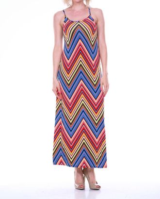White Mark Adalina Maxi Dress In Red