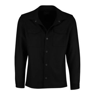 Cavallaro Heren, Overhemden, Zwart, Maat: 2XL Wol