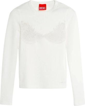 Diesel Donna, Top, Bianco, S, new
