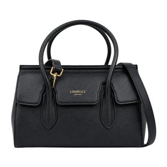 Twinset Tote Bag - female - Twinset - Handbags - Black - ONE SIZE - Bags