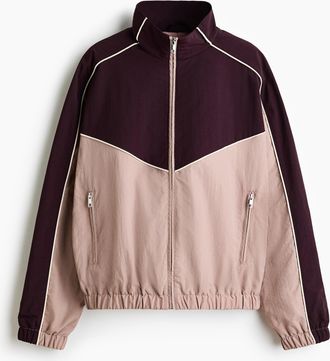 H&M Trainingsjacke aus Nylon - Pink