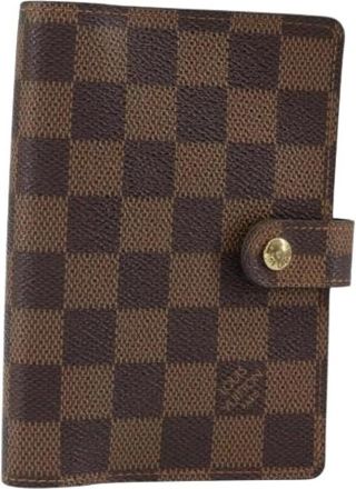 Louis Vuitton Pre-owned Wallet - Dames - Vintage Accessoires - Bruin - ONE Size - Vintage