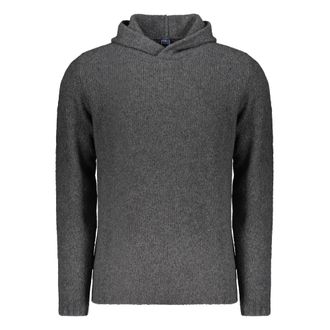 Fedeli Hoodies, male, Gray, Size: XL Gray hoodie