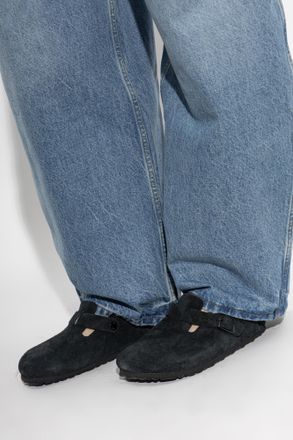 Birkenstock Boston Clogs, Womens, Black