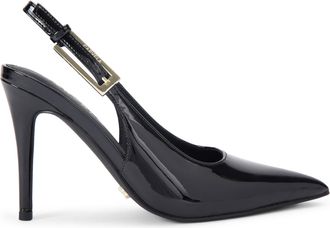 Carvela Womens Blanca Slingback Heels - Black - Size UK 5