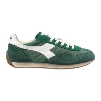Diadora Heren, Schoenen, Groen, Maat: 44 EU Leer