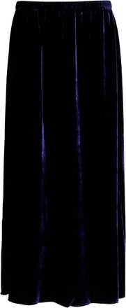 Eileen Fisher Gonna lunga in velluto - Blu