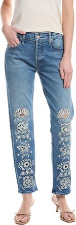 Mother The Mid-Rise Hiker Hover Tequila Sunset Jean