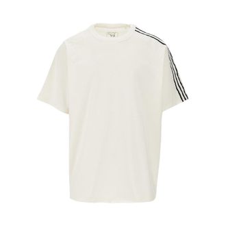 Yohji Yamamoto Raw-cut 3 Stripes T-shirt Man XL
