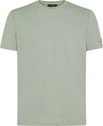 Peuterey Zole Groene T-shirt - Heren - T-shirts - Groen - S - Tops