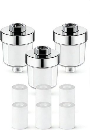 OEM Filtro Universal Precisi&oacute;n Ducha Elemento Filtrante Algod&oacute;n Polipropileno 5 Micras, Filtro Duradero Cabezal Ducha Ayuda Mejorar Condici&oacute;n Piel