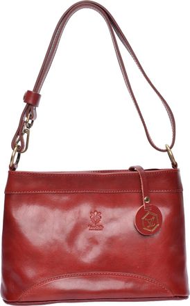 Luisa Vannini Rood Rundleer Tas