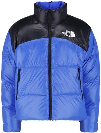 The North Face Blue Reversible Pertex Nuptse Water-Repellent Down Jacket