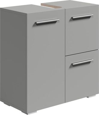 Badplaats Mobiletto Mars 60 x 30 x 60 cm - Grigio opaco - Mobili da bagno