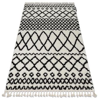 RugsX RugsX Berber Rug in White | Size: 160 cm x 220 cm