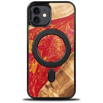 OEM Funda Bewood Unique Para Iphone 12/12 Pro - Neones - Par&iacute;s Con Magsafe