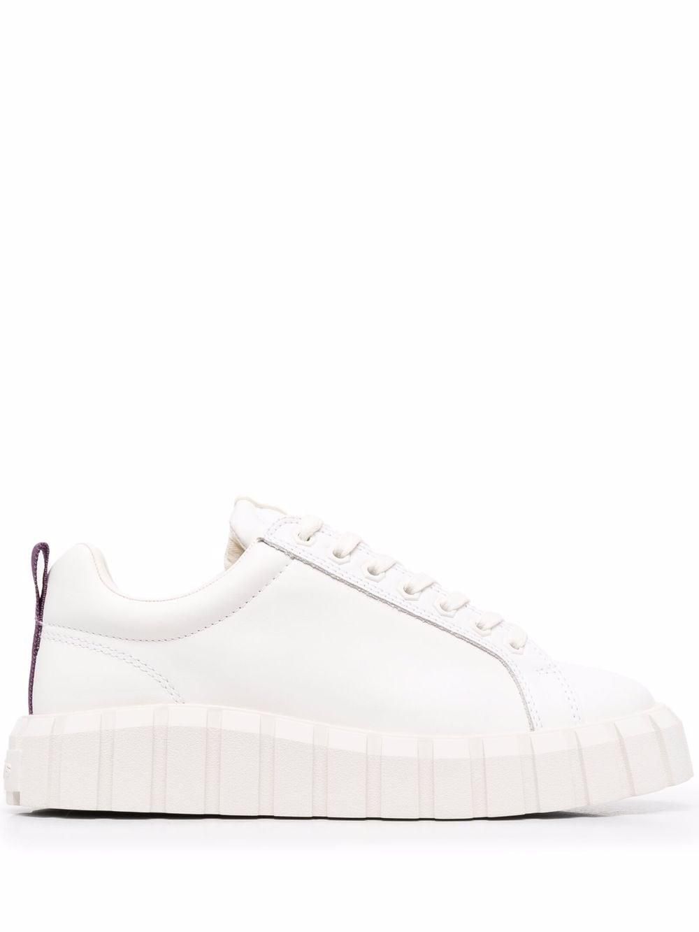 スニーカー Eytys FW22 Sidney White Sneakers (F016004 White) Eytys/エイティーズ/SIDNEY LEATHER WHITE(W)（スニーカー