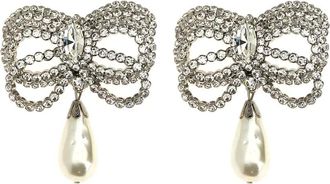 Alessandra Rich Orecchini a fiocco - Argento