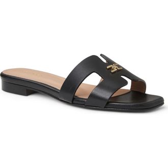 Bruno Magli Fina Slide Sandal in Black at Nordstrom Rack, Size 8