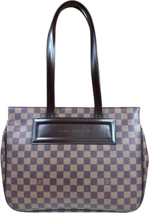Louis Vuitton Damier Brown Damier Canvas Tote Bag (Pre-Owned)