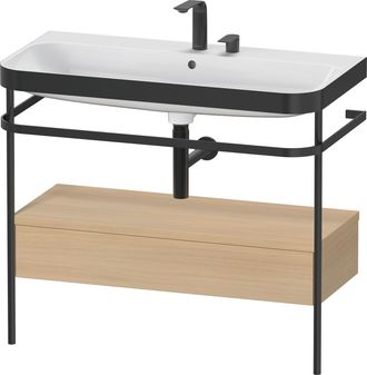 Duravit Set Duravit Happy D.2 Plus Con Consola Met&aacute;lica Y Caj&oacute;n