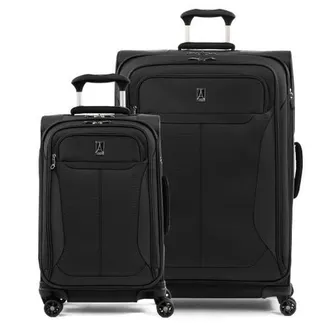 Travelpro Tourlite Softside Expandable 2 Piece (21/29) Spinner Luggage Set in Black at Nordstrom
