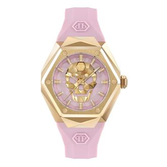 Philipp Plein Skull Dial Watch - Dames - Horloges - Roze - ONE Size - Accessoires