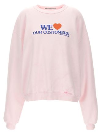 Alexander Wang We Love Our Customers Sweatshirt
