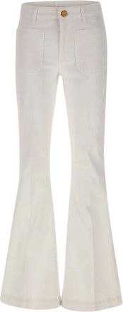 Seafarer Jeans, Dames, Wit, W27, Katoen, Delphine Flare Jeans