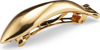Lelet NY Glossy Fin Barrette in Gold at Nordstrom