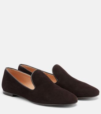 Gianvito Rossi Mocasines de ante