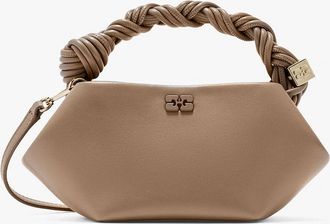 Ganni Coca Mocha Mini Bou Bag in Brown