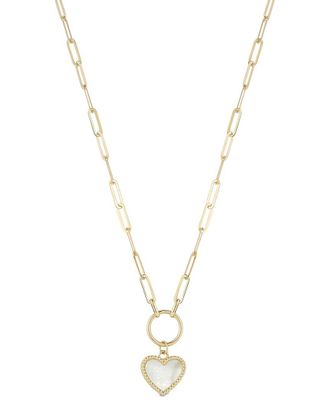 Ember Fine Jewelry 14K Mother-Of-Pearl Necklace