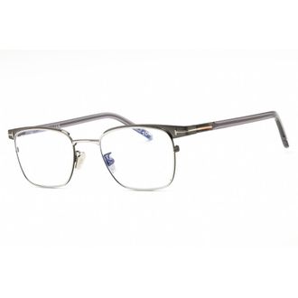 Tom Ford Blue Light Block Square Mens Eyeglasses FT5854-D-B 008 49