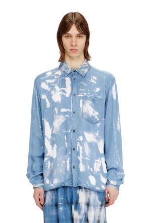 Diesel Shirt with X-ray effect - Shirts - Man - Blue